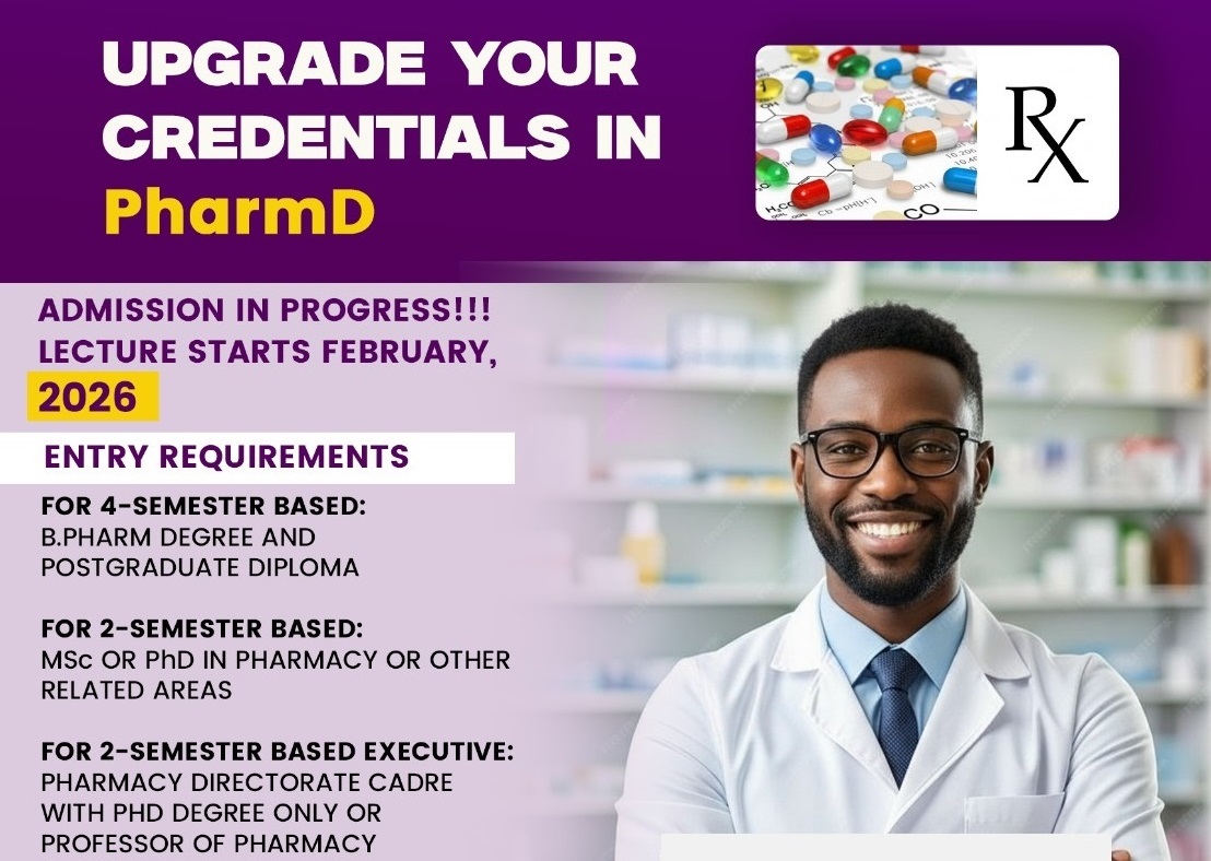 Upgrade Your Credentials with the Doctor of Pharmacy (PharmD) Programme